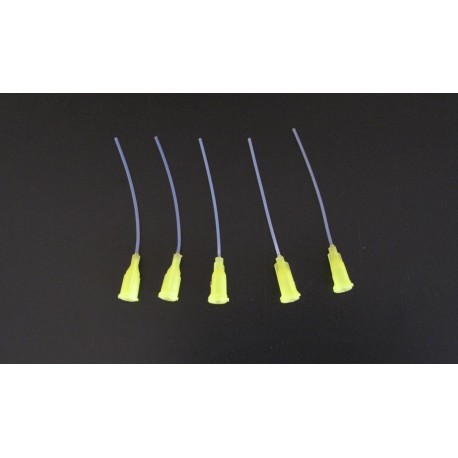 TRACH1. Tubo endotraqueal de teflÃ³n flexible conectores Luer (ratÃ³n). 5 unids. 